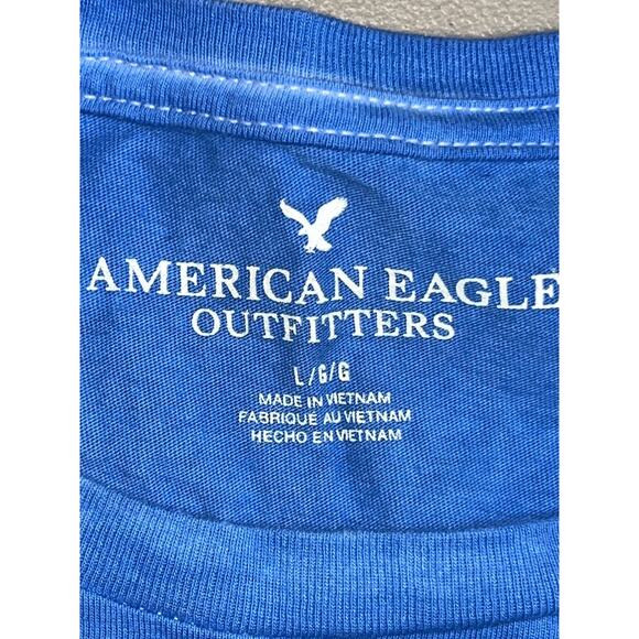 American Eagle Wicked Cool Tee Men L EUC - Picture 3 of 4